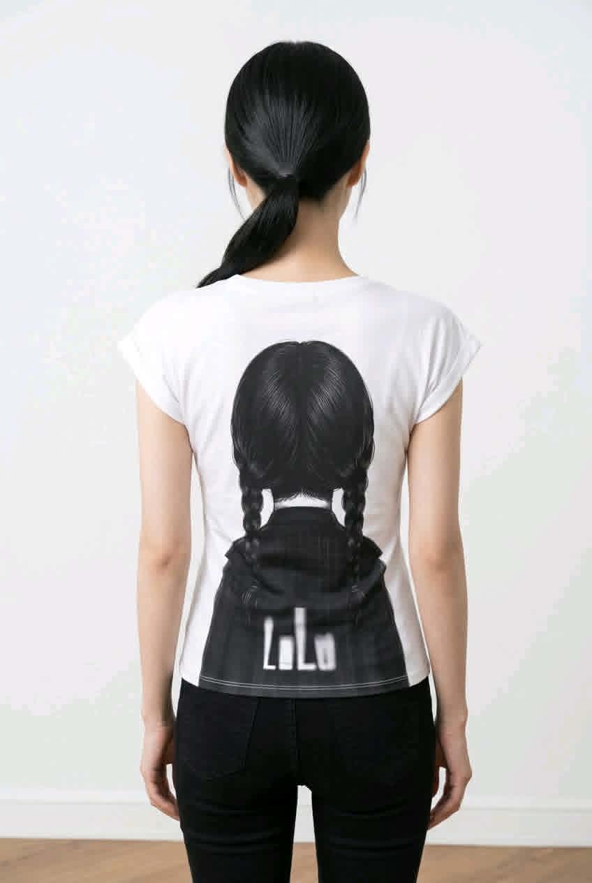 DARK BRAIDS — Tee-shirt recto verso