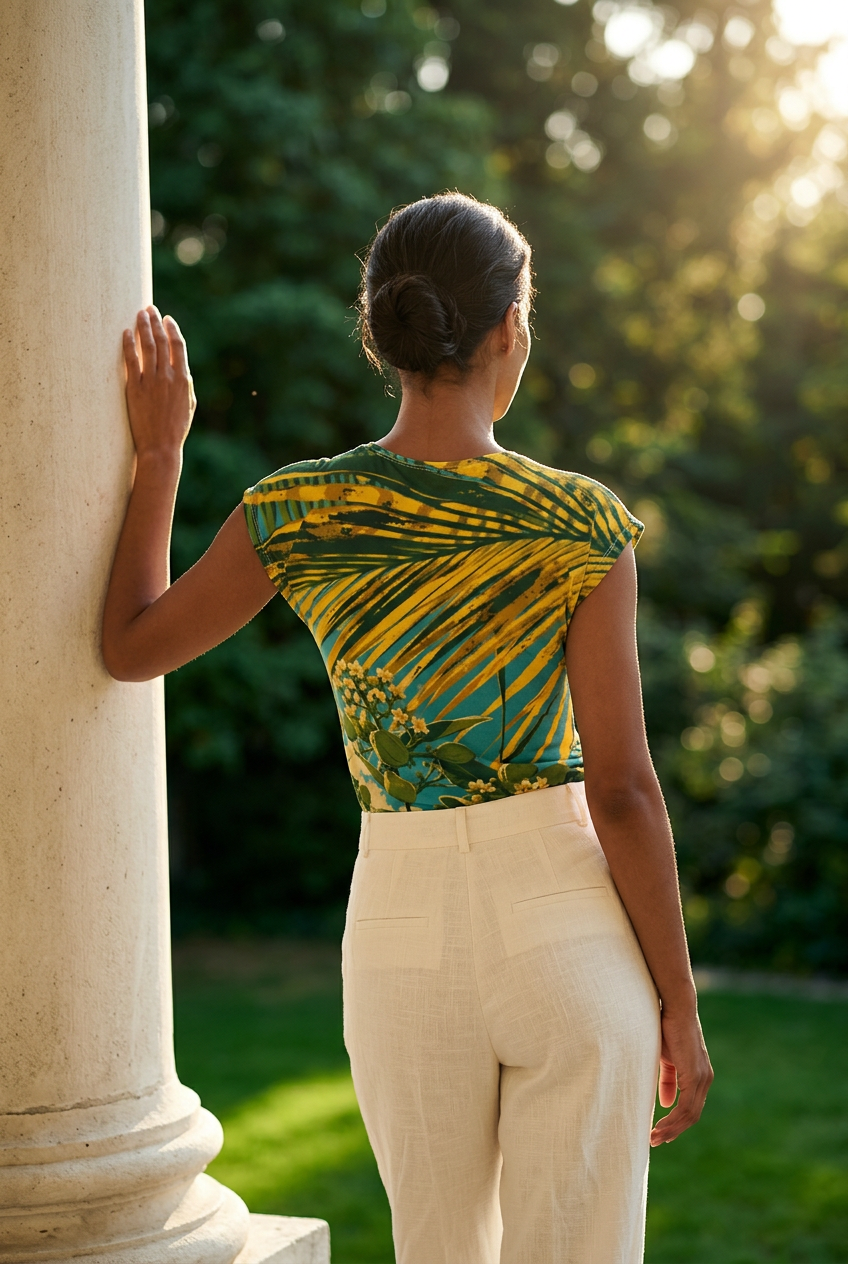 EMERAUDE — T-shirt femme