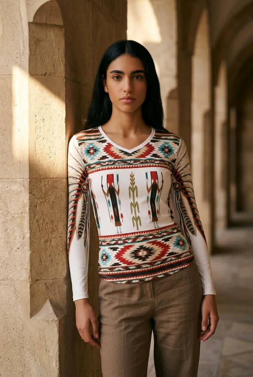 CHEYENNE — T-shirt femme