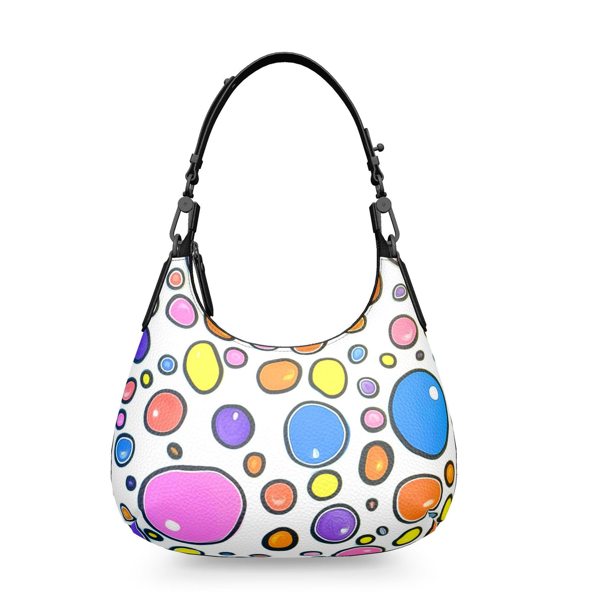 Sac à main Mini Curve en cuir