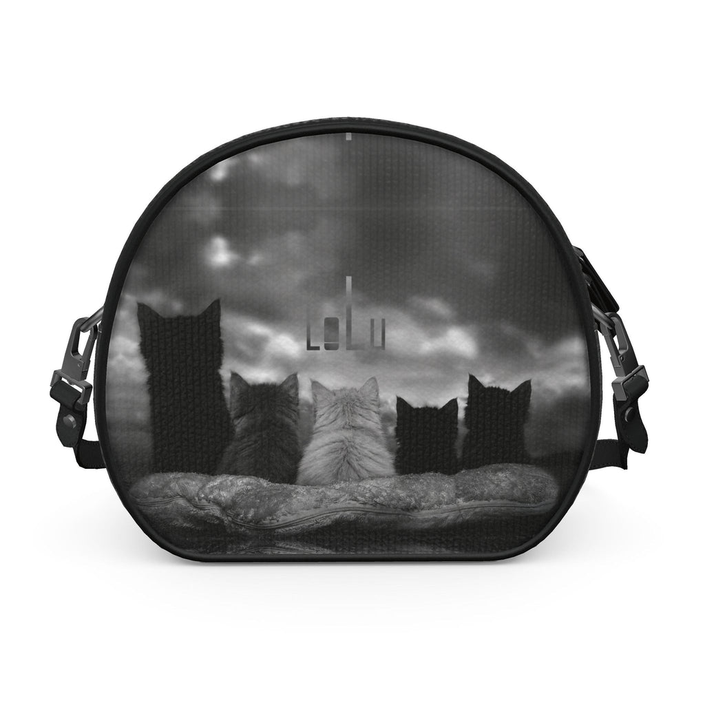Sac à main Rond à bandoulière en cuir
