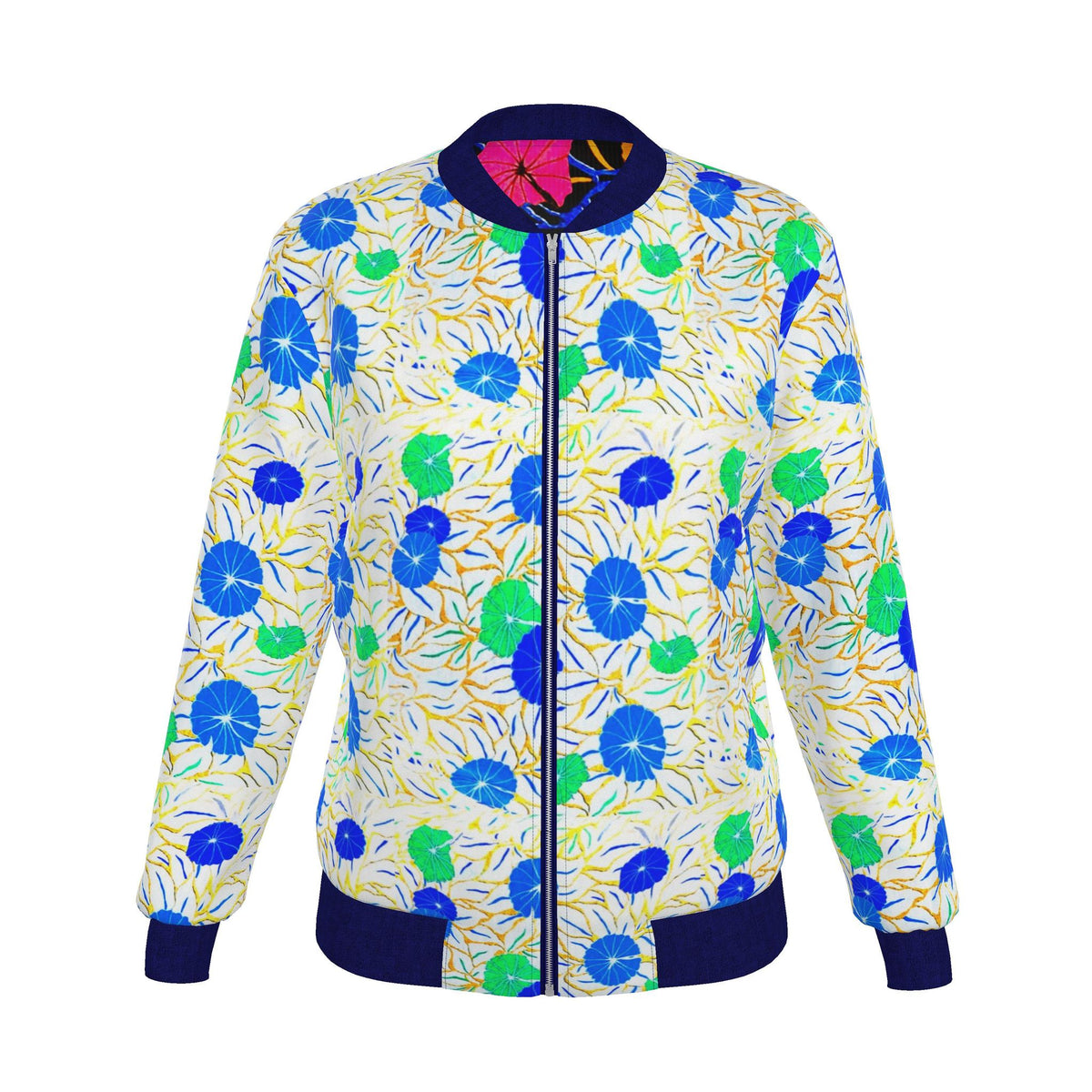 Blouson Bomber réversible en soie