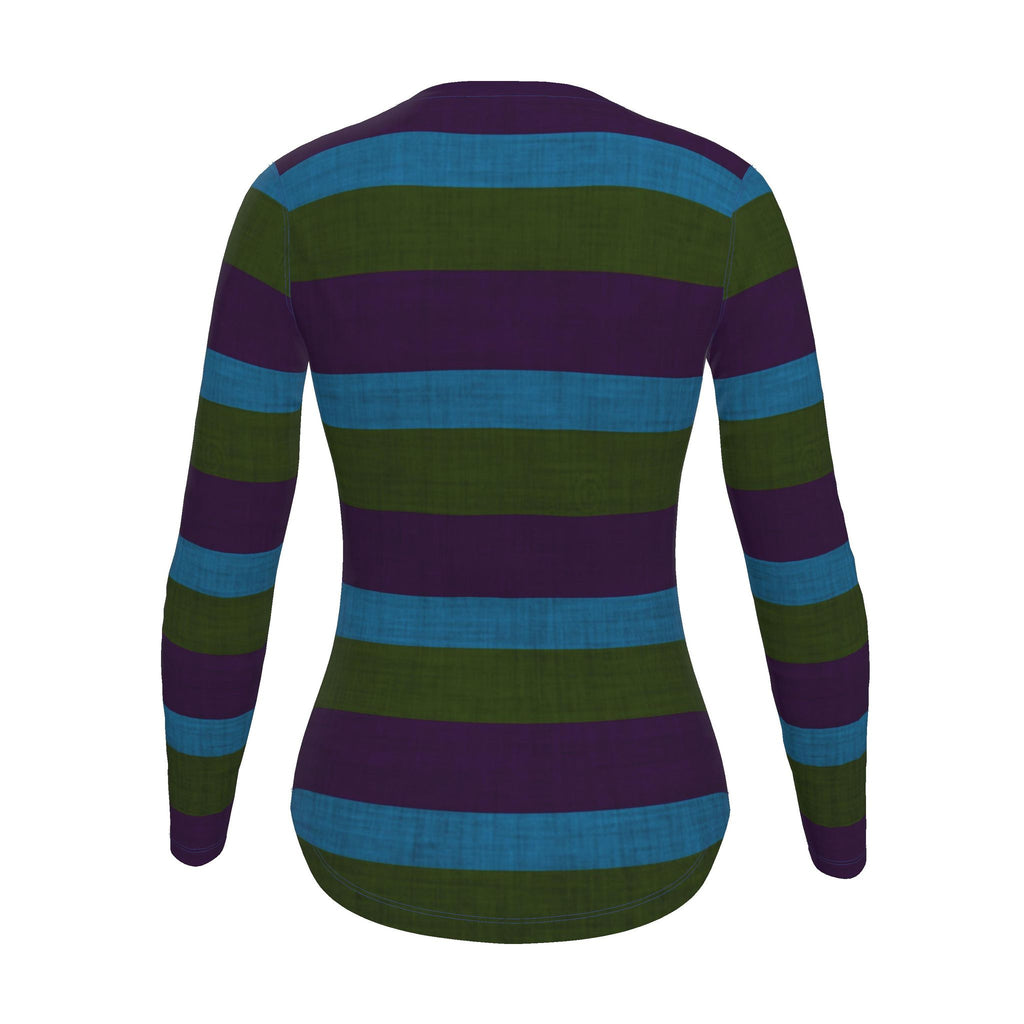 T-shirt rayé manches longues