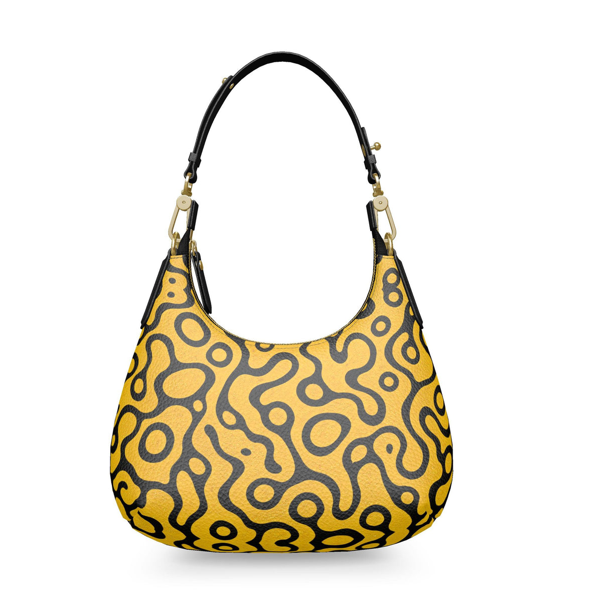 Sac à main Mini Curve en cuir