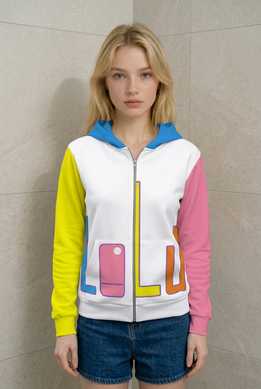 Sweat à capuche zippé