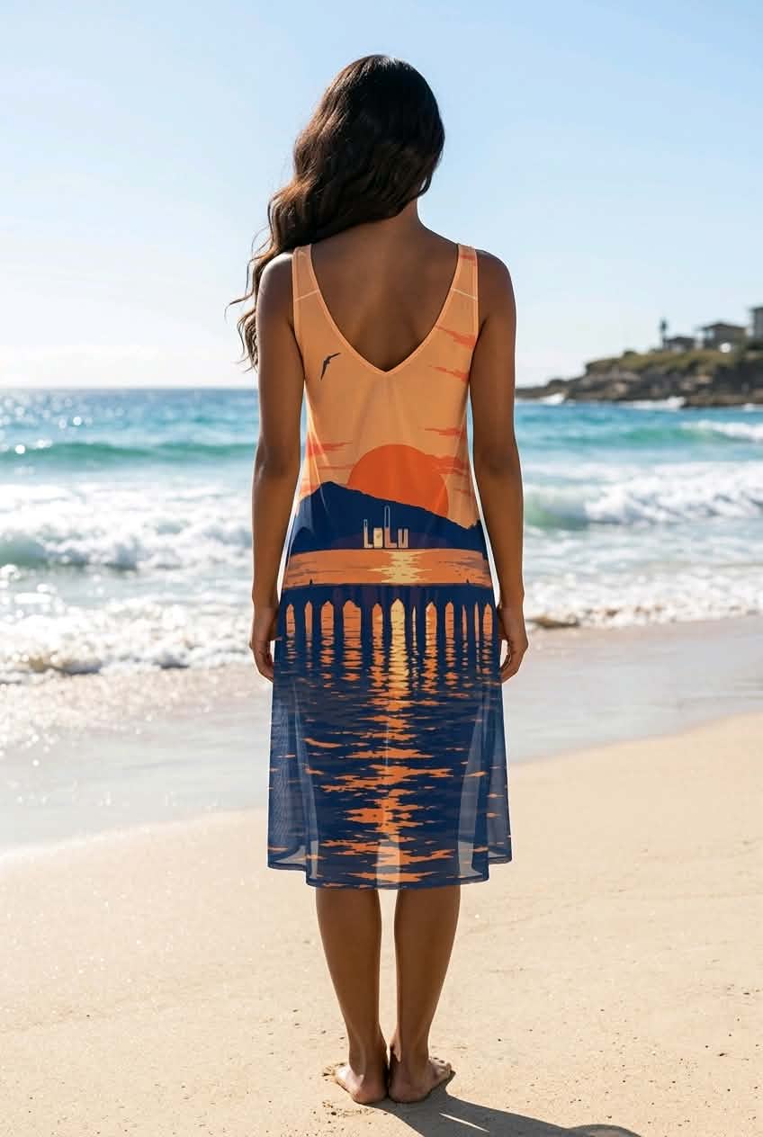SUNSET – Robe midi LOLU
