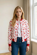 Blouson Bomber réversible en soie