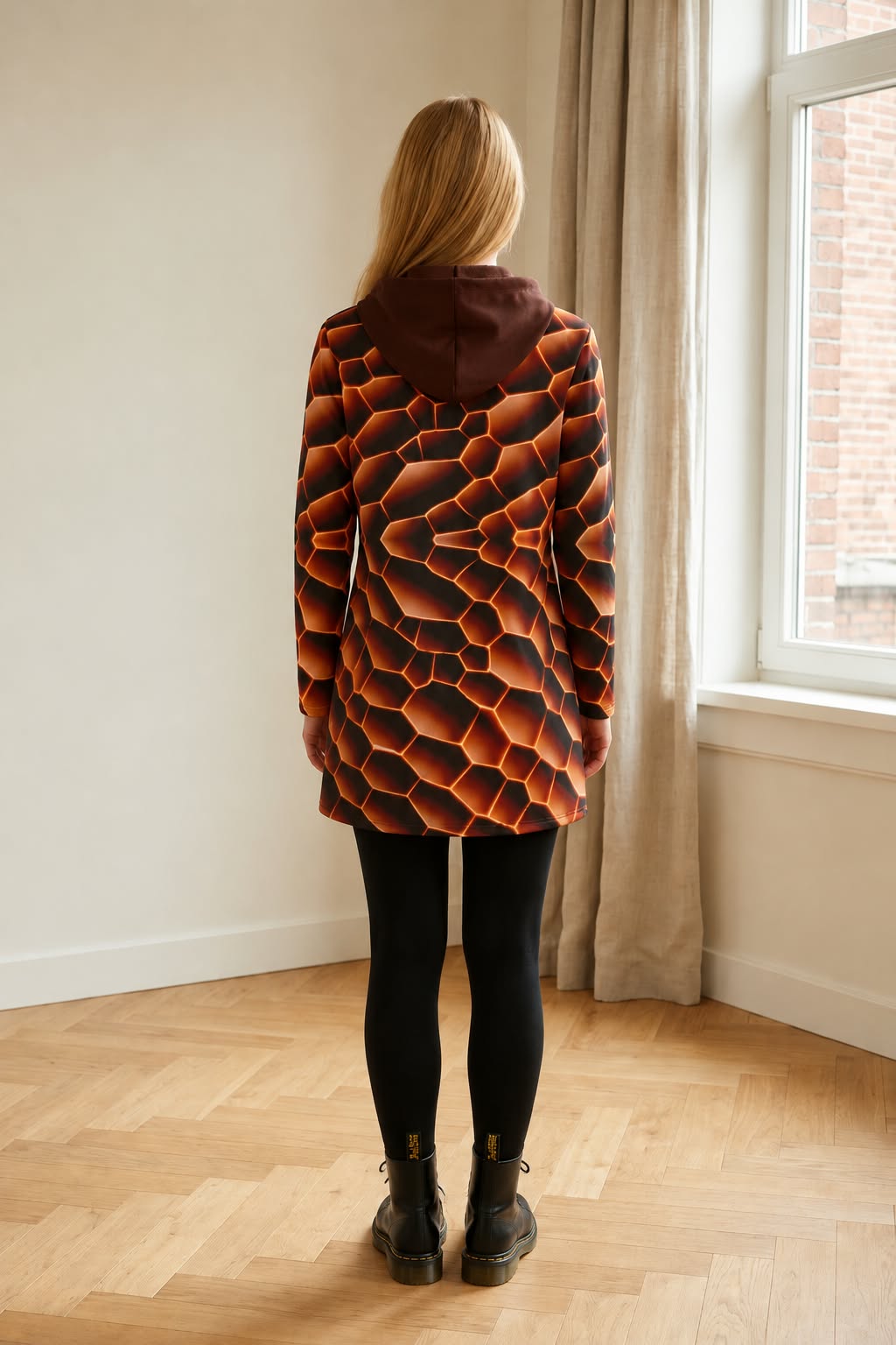 Imperméable à capuche