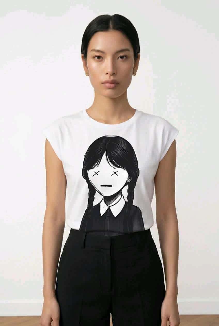 DARK BRAIDS — Tee-shirt recto verso