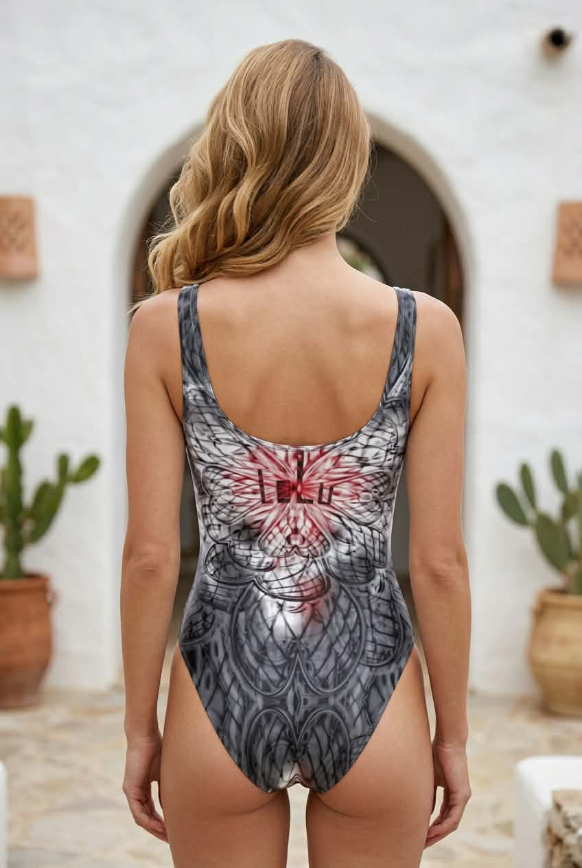 CŒUR ÉCORCHÉ — Maillot de Bain Une Pièce