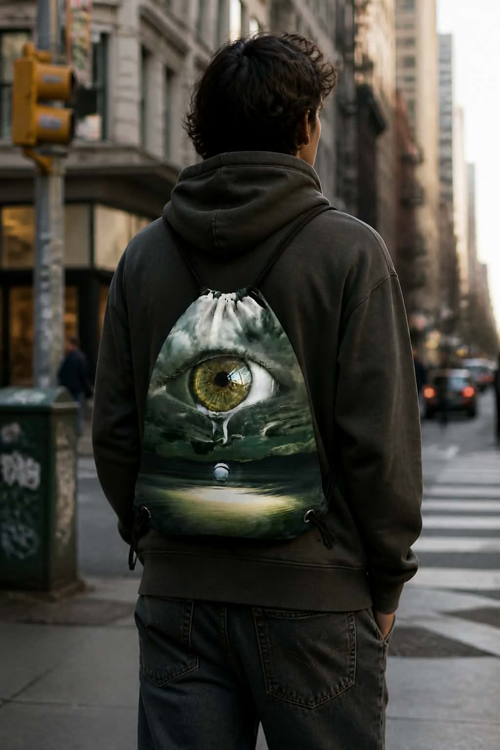 L’ŒIL DU CIEL — Sac à cordons