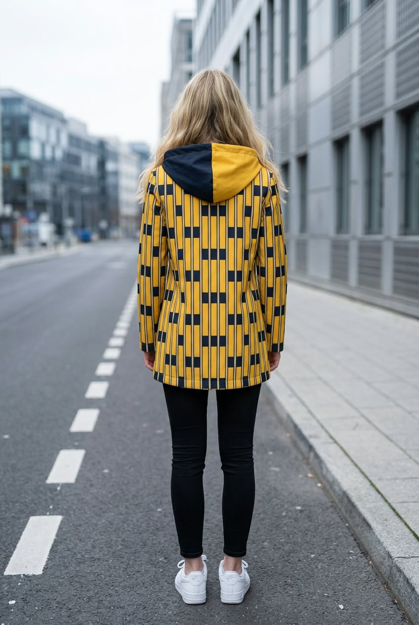Imperméable à capuche