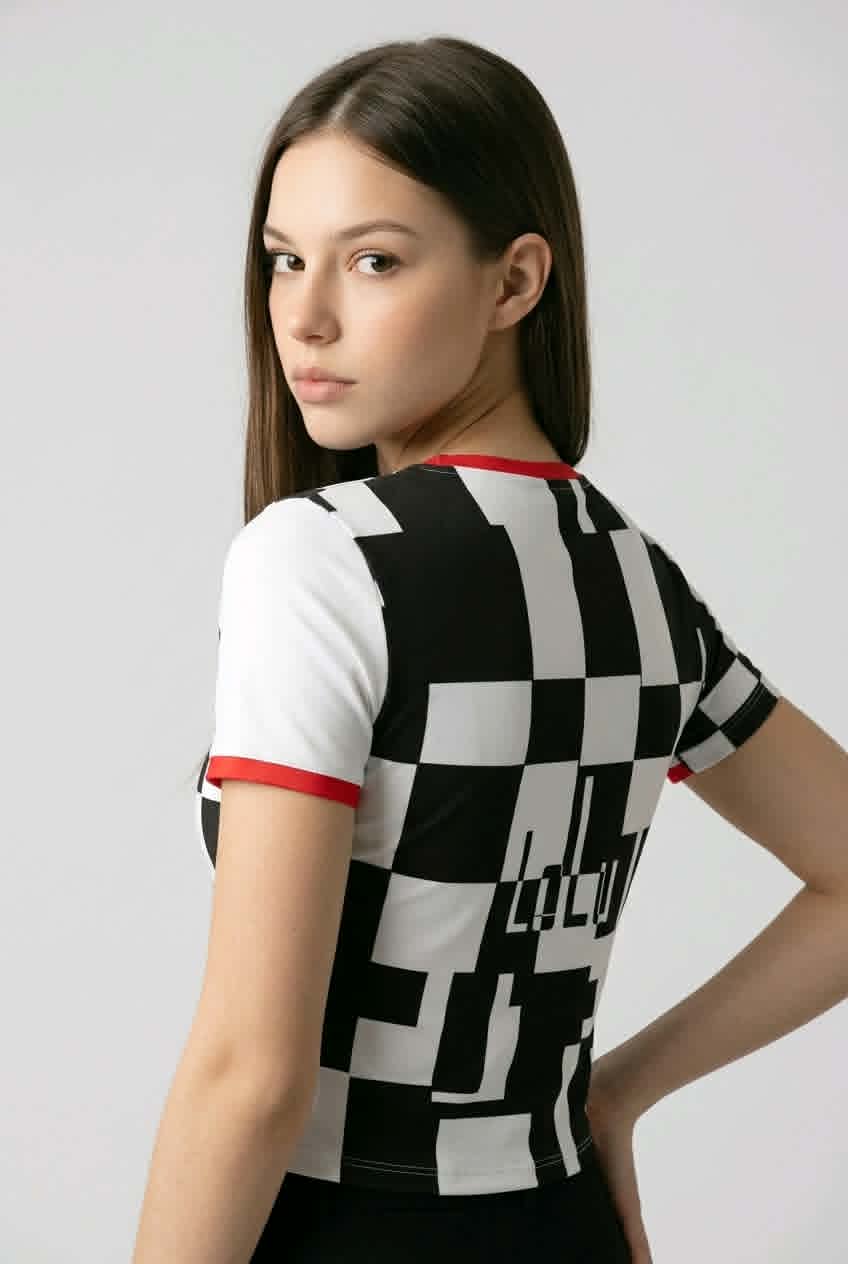 CHECKMATE – T-shirt femme LOLU