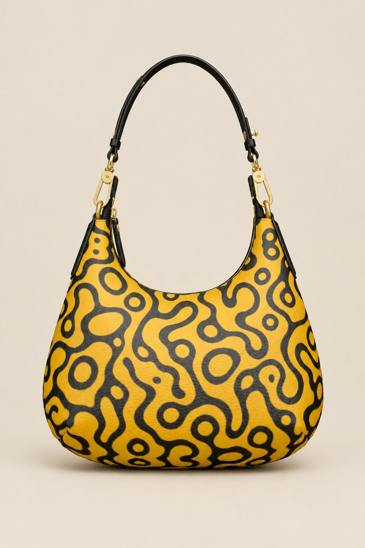 Sac à main Mini Curve en cuir