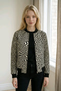 Blouson Bomber réversible en soie